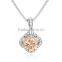 925 Sterling Silver Natural Stone Vintage Pendant Jewelry SPP032W