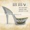 2016 fashional ABS high heel shoe sole