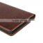 Simple style real leather flip case for Sony Z5 ,for Sony Z5 wallet book style phone case