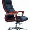 black swivel executive arm chair AB-1104