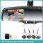 ak2-035lap car rearview mirror monitor germid with Compass&Temp,bluetooth,parking sensor,automatically reverse diaplay