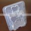 High quality customized made in china blister box Clear PVC Box for small cup packaging (ZDPVC11-016)