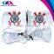 custom logo banner material sublimation print auto car use side mirror flag