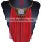 New products 2016 red tassels fashion jewelry