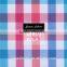 james 15/16 new developed colorful check poplin soft woven cotton fabric