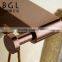 new retro Euro design zinc alloy rose gold bathroom accessory set double robe hook