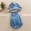 2016 baby girl denim dress designs