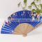 high quality Bamboo silk fan craft fan lady hand fan