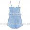 2015 fashion new design women one piece jumpsuit blue jumpsuit