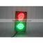 Customized mould 100mm red green signal traffic light on sale