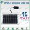 Hot Sale flexible 24% efficient portable solar panel charger for tablet/phone