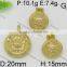 New arrival popular gold plated jewelry shop interior design