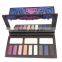 Europe and the United States sell like hot cakes cardboard 12 color cosmetic box, fashion color eye shadow boxes