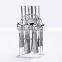 C84 Gold Plated spoon fork knife 18/0 24 pcs stainless steel dinnerware set