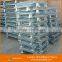 Aceally Metal foldable collapsible wire mesh container for warehouse storage