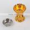 2016 New Hot Sell i Beautiful and Luxury Metal Pot Lotus Incense Burner With Accurate Made