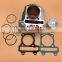 GY6 150CC 57.4mm Cylinder Sets Big Bore For HAMMERHEAD 150cc Scooter Go Kart Buggy Parts