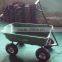 plastic wagon/ beach trolley cart/ garden dump cart