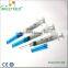 Good feedback disposable plastic medical syringe