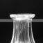 Odd-shape clear glass wine bottle for vodka blandy hot sale