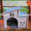 Hot sale foldable and durable fiberglass panel dog house