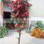 indoor artificial decoration 2-5 m H fake flower potted bonsai plant LGH15-06