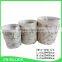 Dirty laundry collapsible round basket