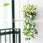 GNW FLV08 Artificial Hanging Flower Vine Fabric Leaf Silk Blossom for Home Wedding Decoration