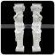 Garden decoration hot sale stone carvings and sculpture column with woman statue sculpture