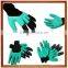 Hot Product Latex Coated Digging Garden Gloves With Four Claws
