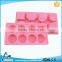 colorful silicone ice cube tray