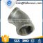 60 degree elbow pipe fitting decorate fitting elbow Malleable Iron Pipe Fittings