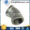 60 degree elbow pipe fitting decorate fitting elbow Malleable Iron Pipe Fittings
