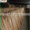 Two Times Varnished Eucalyptus Wooden Rake Handle Tapered End 150*2.5cm