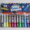 12 pcs silky Crayon, custom oil paint crayon