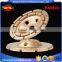 125mm double row diamond grinding wheel 5" abrasive polishing disc for concrete granite marble double cup wheel