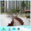 Garden fountain, water fog, good for real estate, park and garden