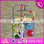 2017 New design funny children wooden beads toy W11B090