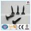 Cross flat head black phosphate self drilling drywall concrete screw