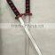 Wholesale handmade cosplay children red wooden long katana sword for sale