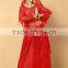 Bollywood sparkle belly dance costume