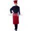 OEM Stander Collar White / Black Unisex Classic Chef Coat