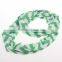 Top quality fashion new design hijab infinity chevron knitted silk scarf