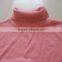 China latest fashion design children winter long sleeve wear high neck pink thick kids girl sweater (BKNK5282)
