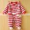 newborn baby Spring and Autumn fleece long-sleeved harness jumpsuit pure cotton clothes