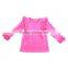 Latest New Model Shirts Kids Clothes Girls Boutique Clothing Newborn Toddler Ruffle Shirts