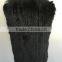 New autumn and winter women rabbit fur weaving vest fur collar jacket factory direct fur vest