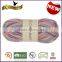 Charmkey acrylic yarn spaced color dyed hand knitting yarn melange yarn