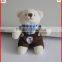 Custom Mini Stuffed Animal Small Toys Plush Bear Keychain