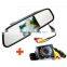 4.3" inch rear view mirror car monitor,hot sale Car rear mirror